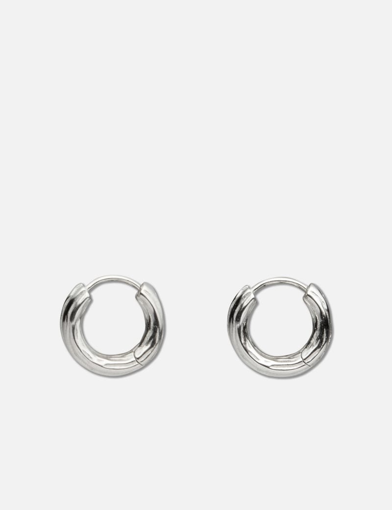 Human Made - HEART SILVER EARRING | HBX - Globally Curated