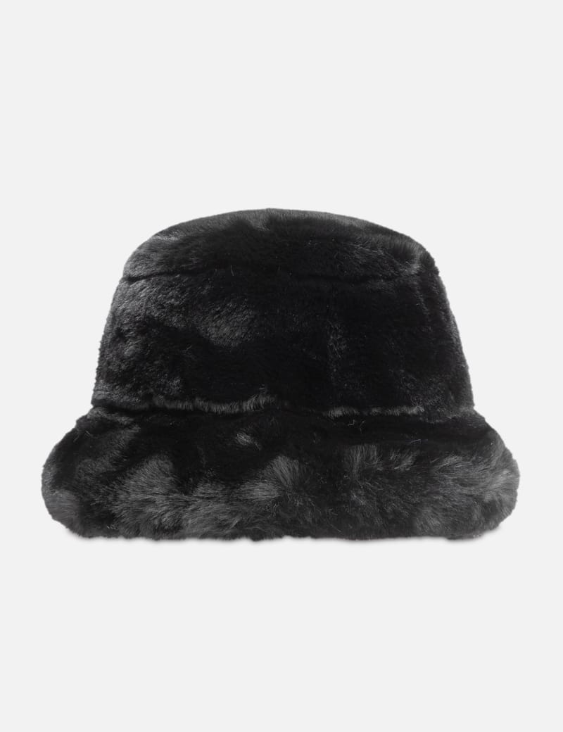 KANGOL 黒 フェイクファー バケットハット 未使用！mastermind JAPAN
