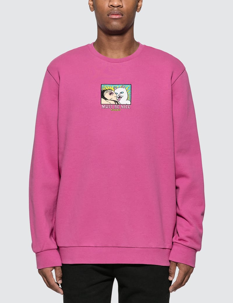 ripndip スウェット Lady Friend Crewneck RIPNDIP - Lady Friend Crewneck Sweatshirt | HBX