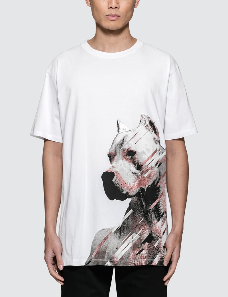 Marcelo Burlon - Dog T-Shirt | HBX - HYPEBEAST 為您搜羅全球潮流