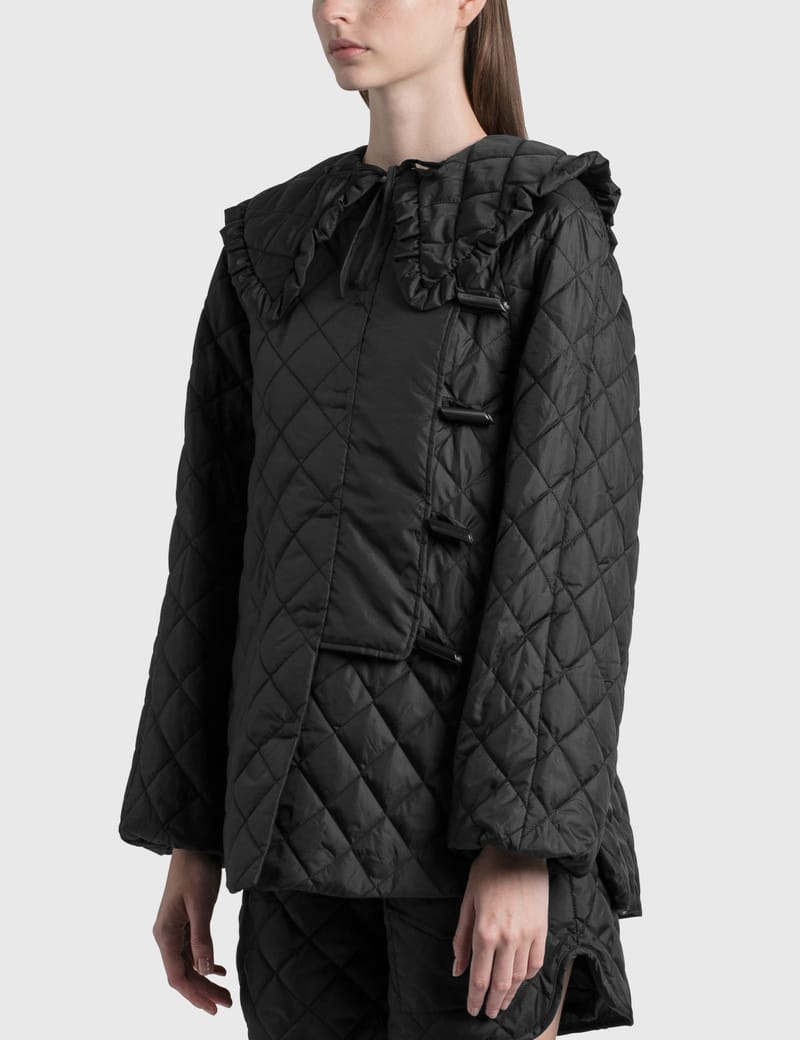 Ganni - Recycled Ripstop Quilt Coat | HBX - Globally Curated