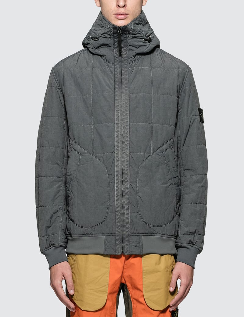 Stone Island - Reflective Weave Ripstop-TC Jacket | HBX - ハイプ ...