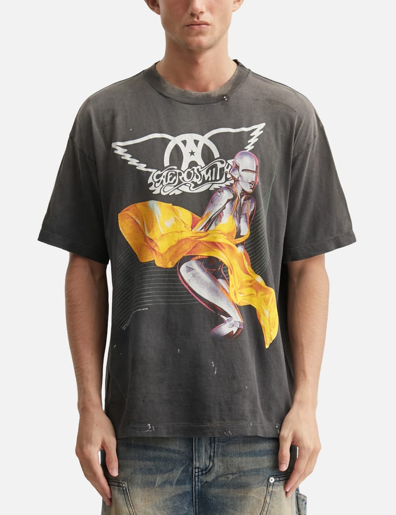 ルアー・フライ Saint Mxxxxxx Pink Sheep T-shirt Pink Sheep Long-sleeve Tee Black | The Webster