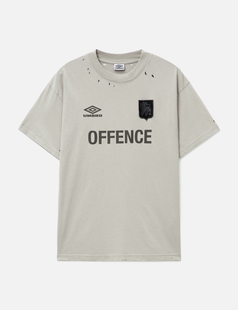 Umbro Umbro X Slam Jam Offence Defence T-Shirt - Distressed cotton