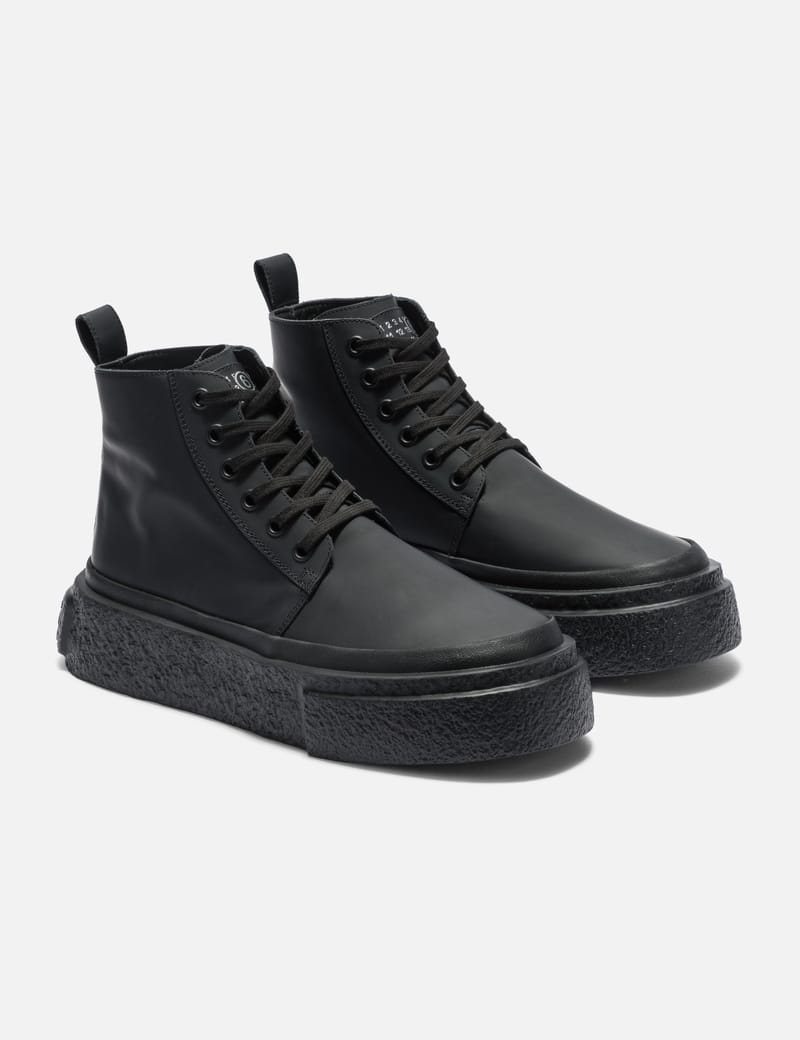 【関税込み】Ankle Boots - MM6 Maison Margiela - Leather - Bl MM6 Maison Margiela leather ankle boots Ankle Boot PRM EU