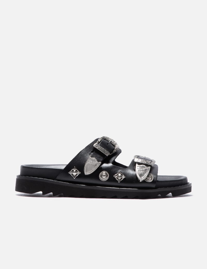 Toga Pulla - Stud Leather Sandals | HBX - Globally Curated Fashion