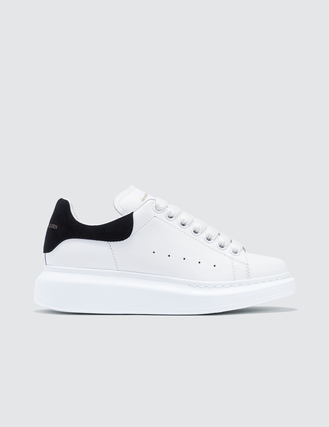 Alexander McQueen - Raised-sole Low-top Leather Trainers | HBX ...