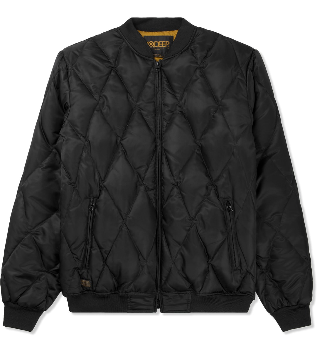 10.Deep Black DVSN Down Bomber Jacket HBX Globally Curated