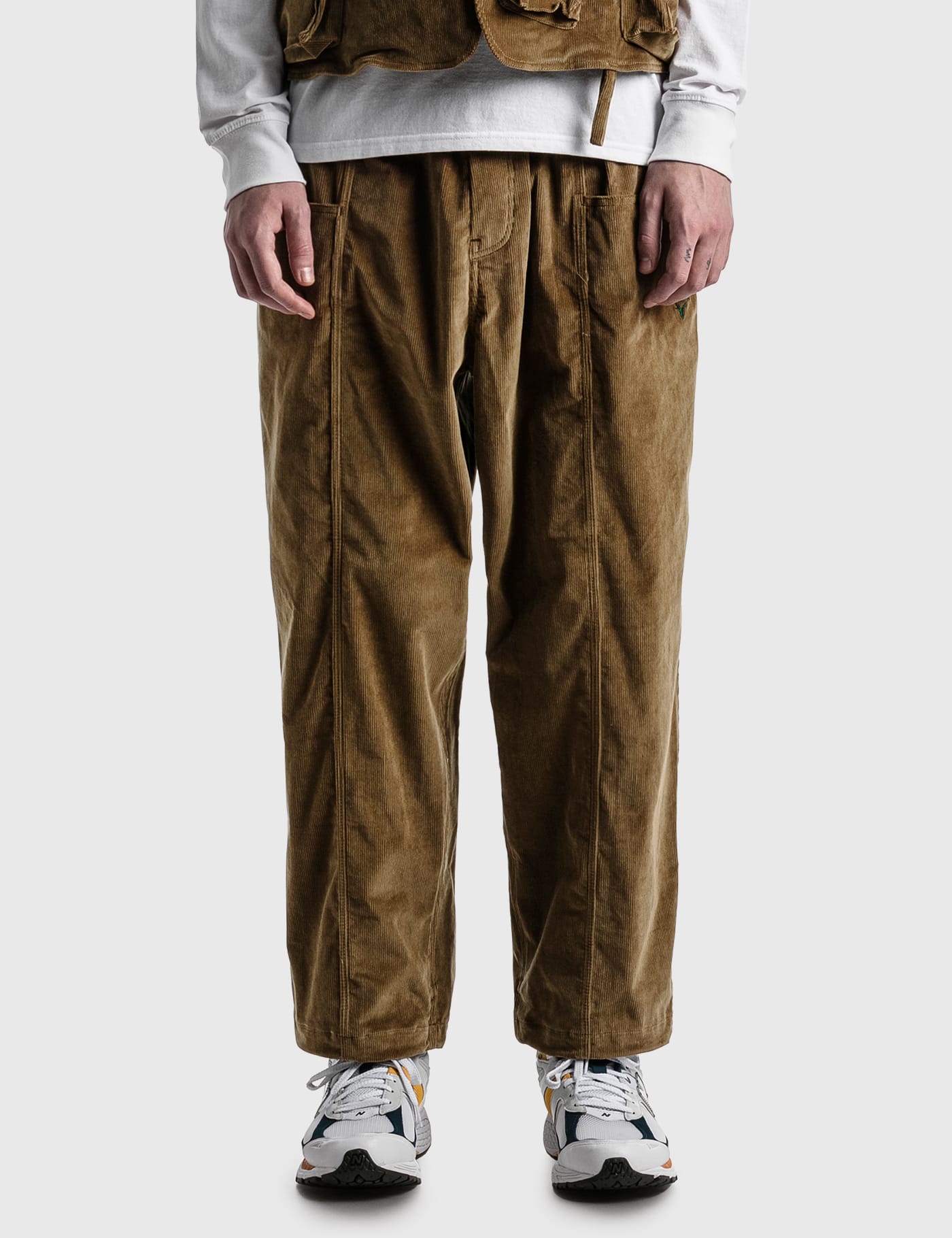 South2 West8 - Corduroy Belted C.S. Pant | HBX - Globally Curated 