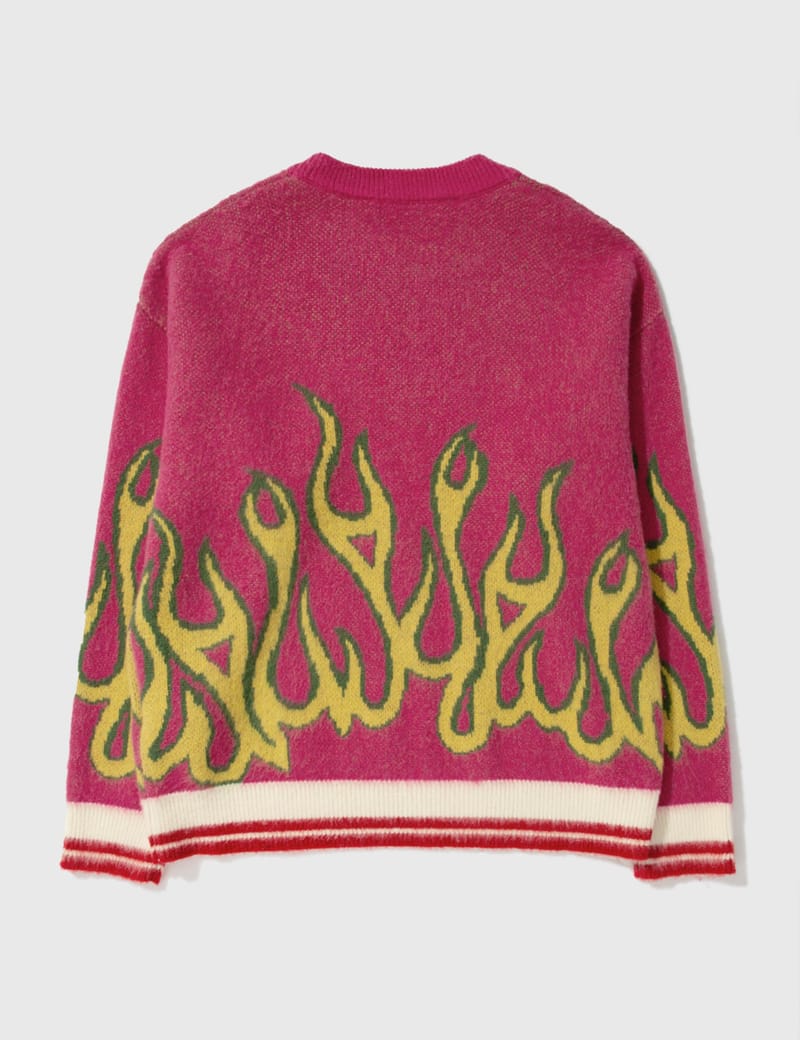 Palm Angels - Burning Sweater | HBX - Globally Curated Fashion and