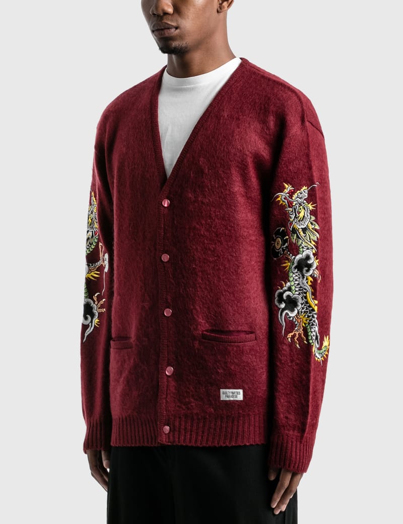 Wacko Maria - Wacko Maria x Tim Lehi Mohair Cardigan | HBX