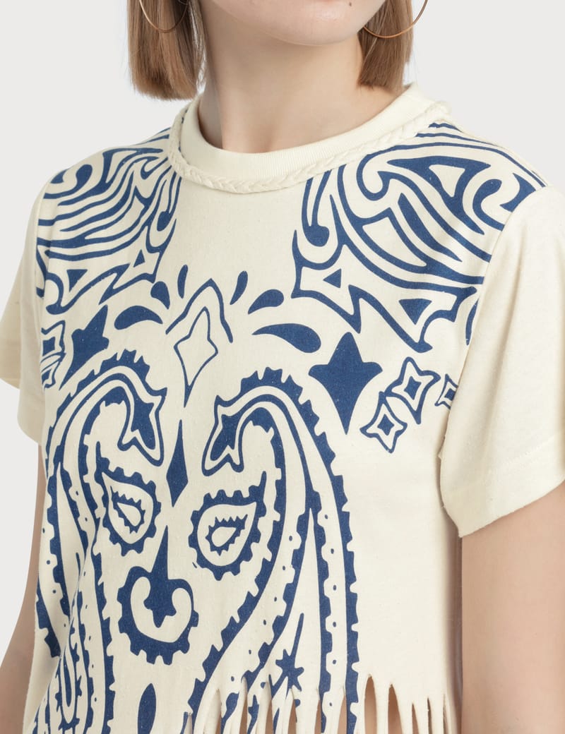 Loewe fringe 2024 t shirt