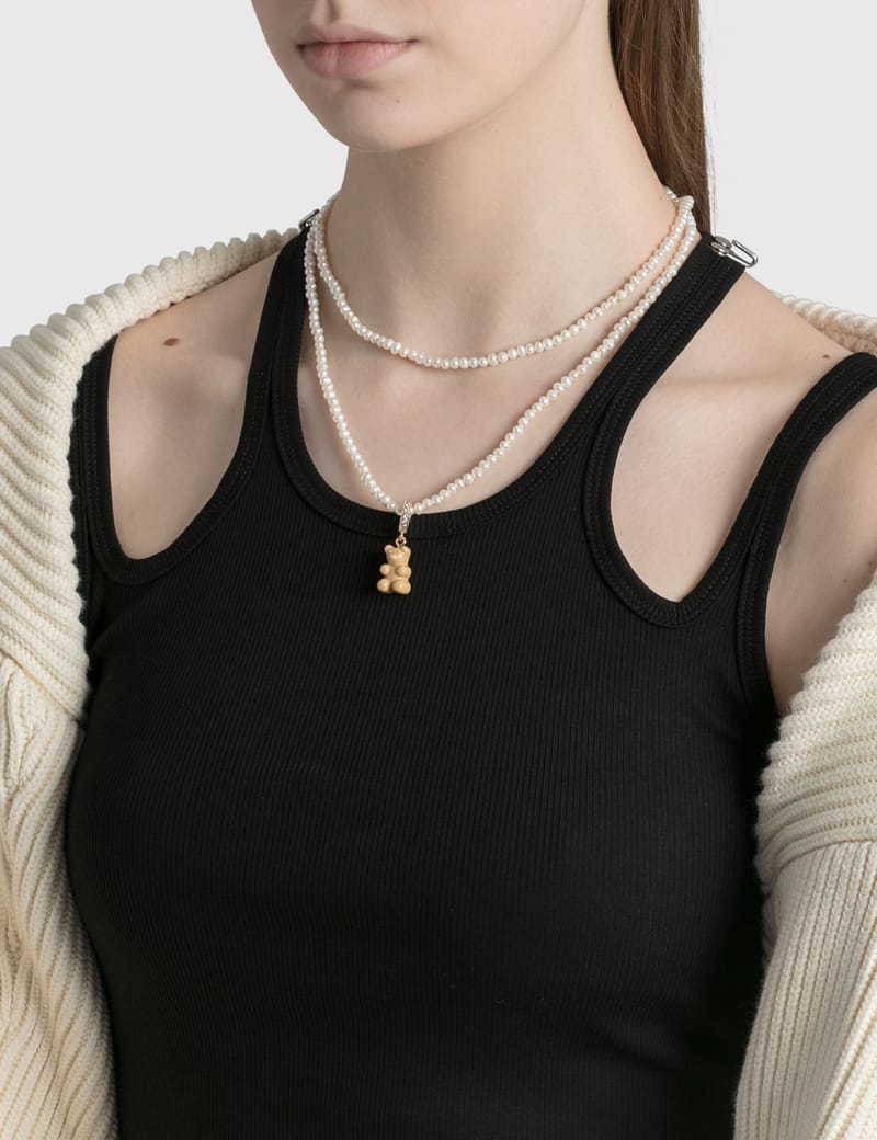 Crystal Haze - Nostalgia Bear Pavé Pendant | HBX - Globally