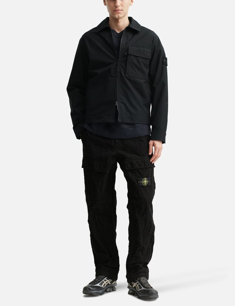 Stone Island - Cotton Canvas Stone Island Ghost Overshirt | HBX