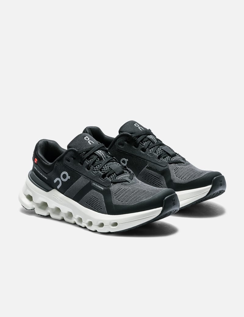 ウォーキング・ランニングウェア ON cloudrunner eclipse black 24cm Men's Cloudrunner 2 Running Shoe - Eclipse/Black - Regular