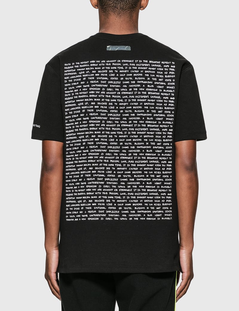 ★ADERERROR★ Needle logo tshirt Charcoal Buy Ader Error Needle Logo T-Shirt 'Charcoal' - BKASSHT06CC