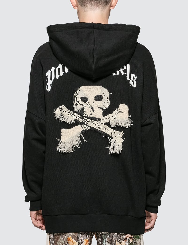 Palm angels skull discount hoodie