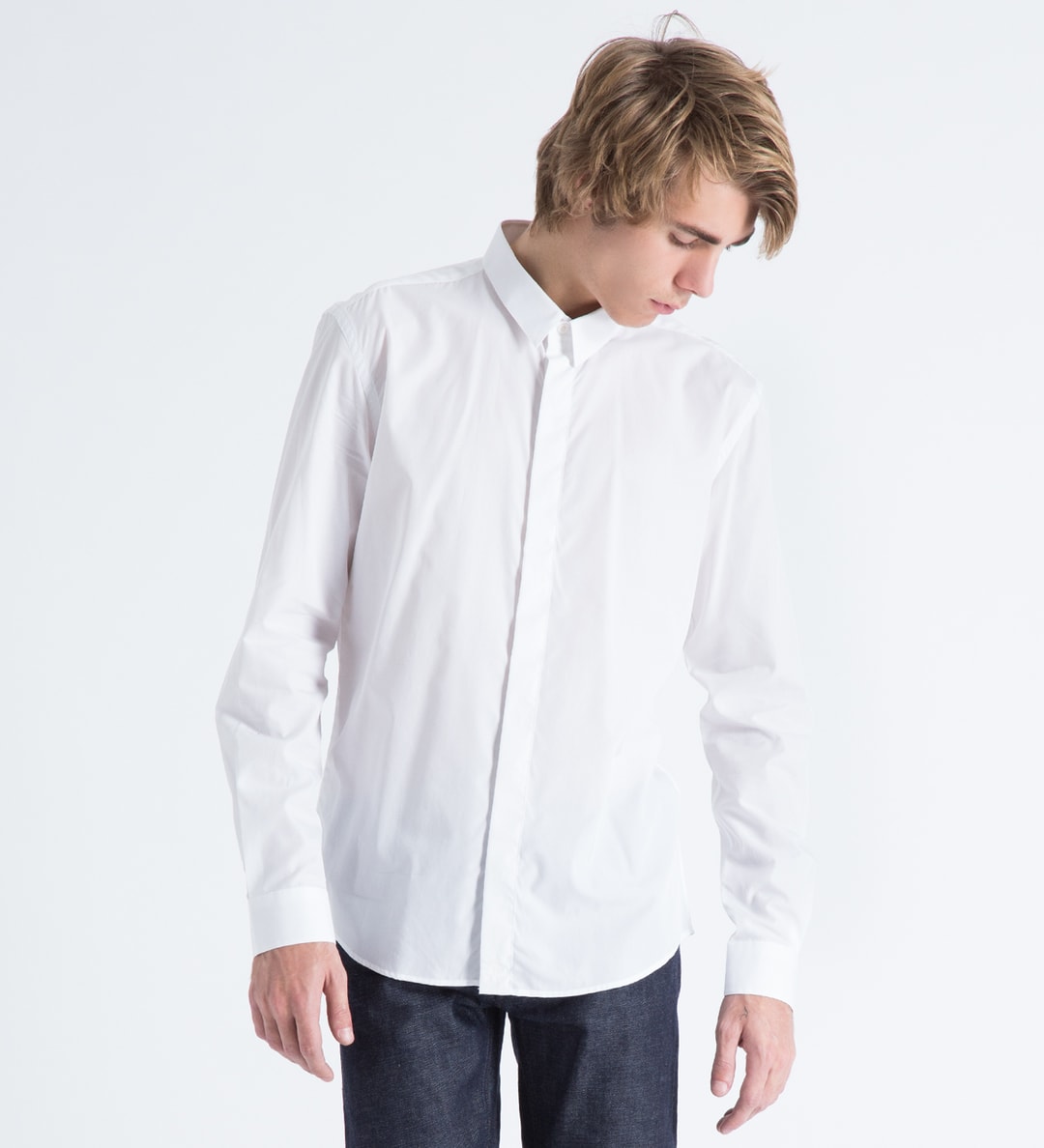 Surface to Air - White Classic V1 Shirt | HBX - Globally Curated ...