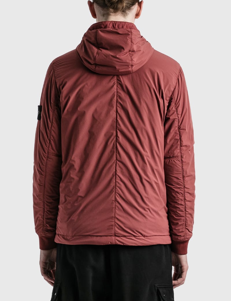 Stone Island - Nylon Hooded Jacket | HBX - Globally Curated Stone Island - Nylon Hooded Jacket | HBX - Globally Curated