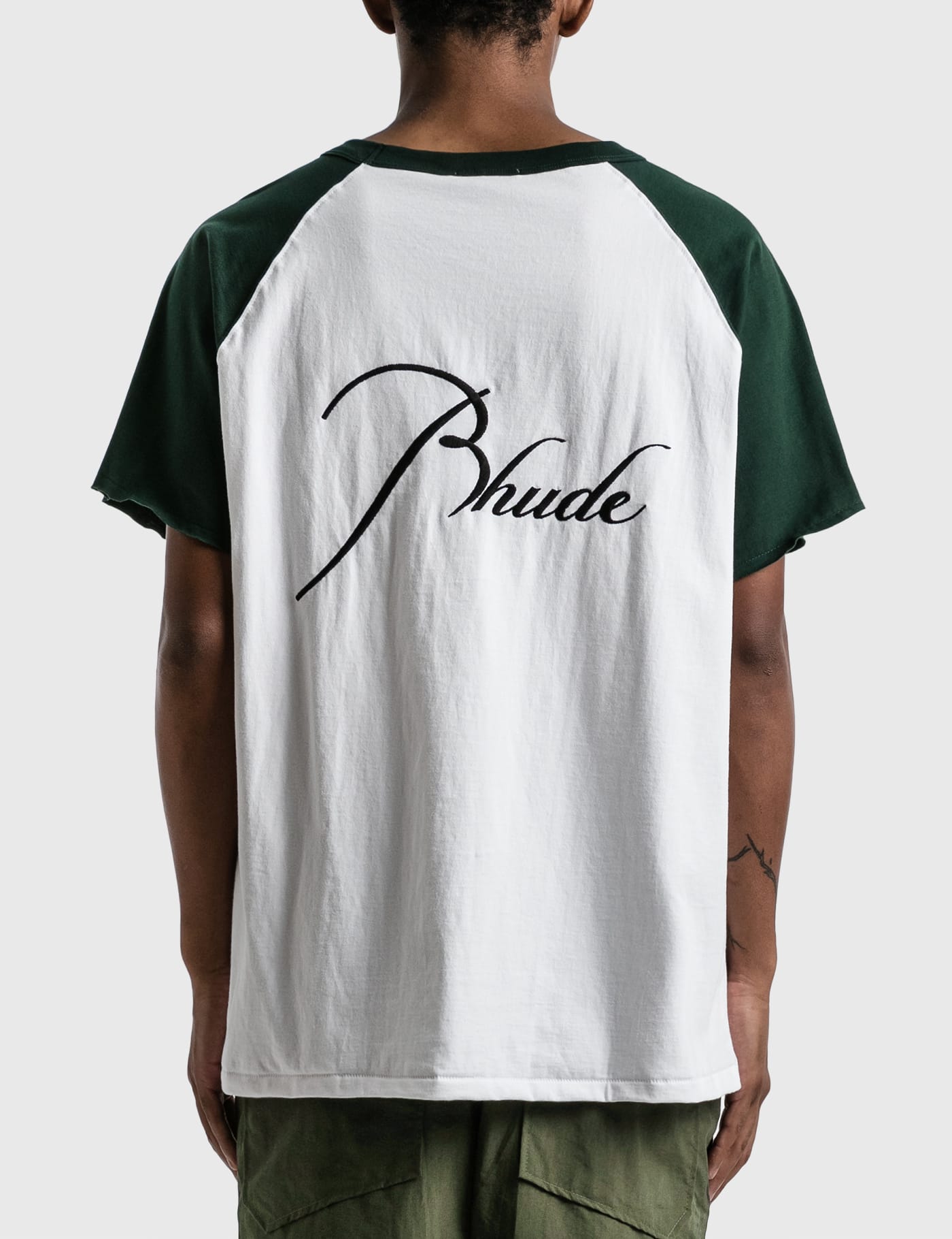 Rhude - Raglan T-shirt | HBX - Globally Curated Fashion and Lifestyle by  Hypebeast