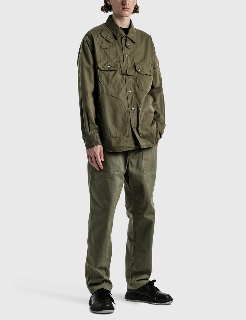 Engineered Garments - EXPLORER SHIRT JACKET | HBX - Globally Engineered Garments - EXPLORER SHIRT JACKET | HBX - Globally