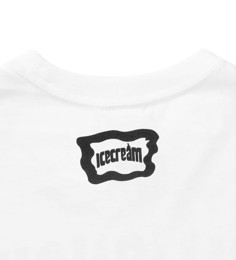 Icecream - White Cone & Bones T-Shirt | HBX - Globally
