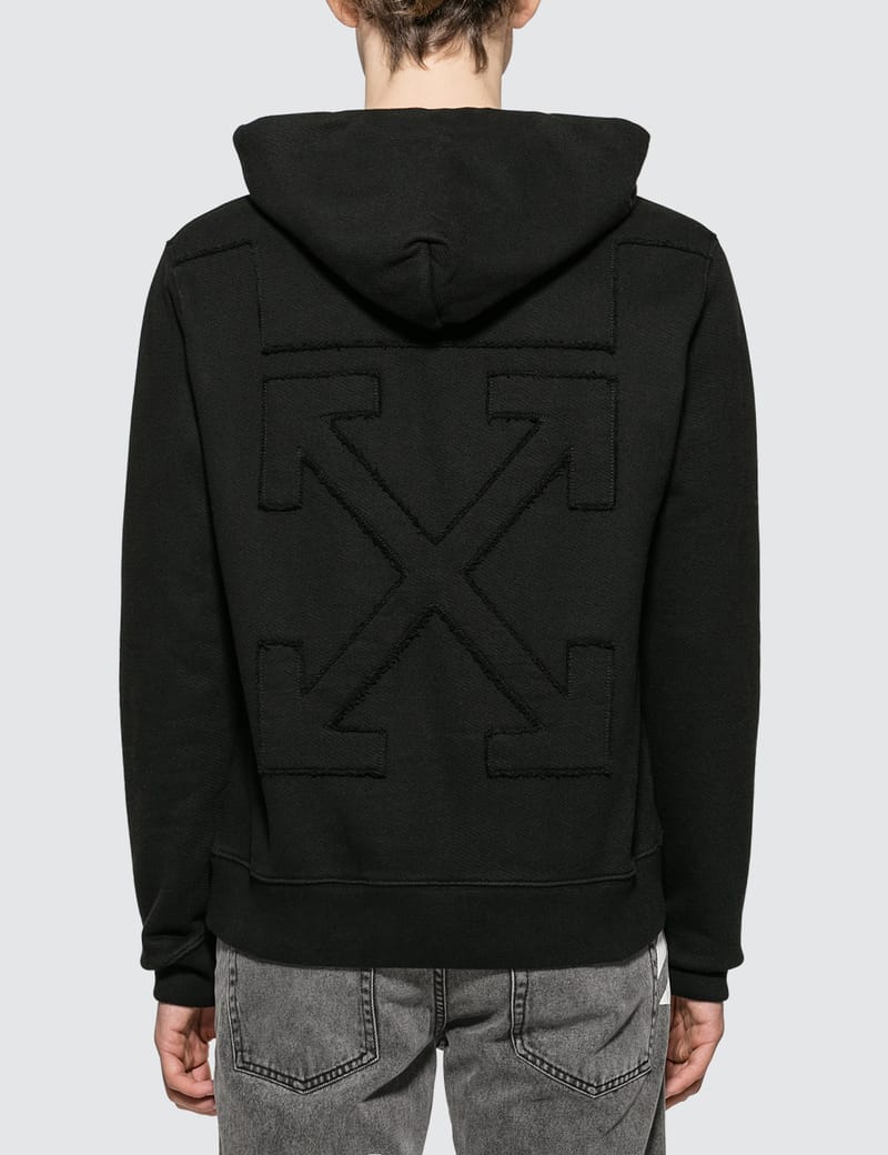 パーカー・フーディ Off-White Sweatshirt With Arrow Embroidery Off-White Arrows-embroidered Hoodie | Black | FARFETCH PL