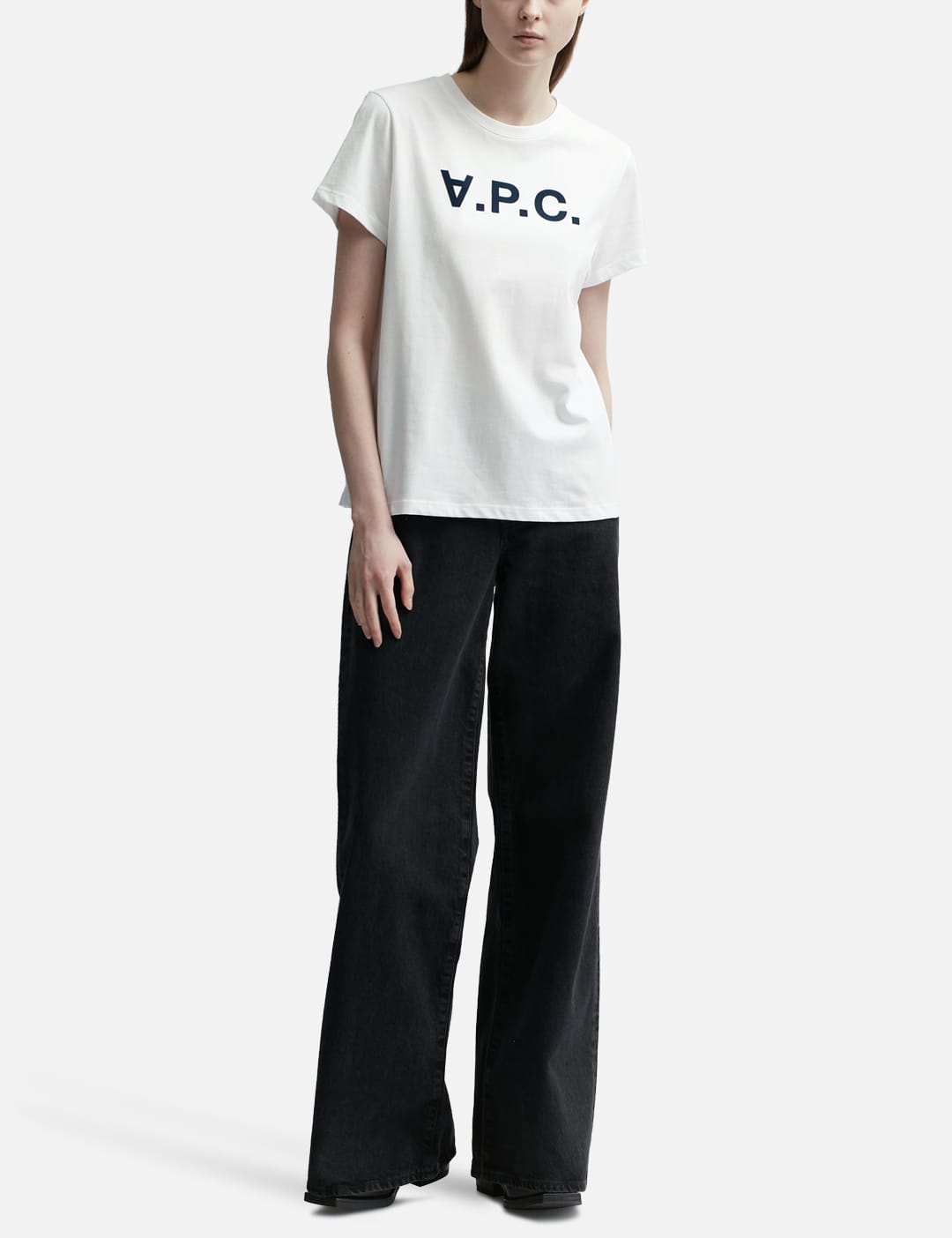 A.P.C. - VPC Blanc F T-shirt | HBX - Globally Curated Fashion and