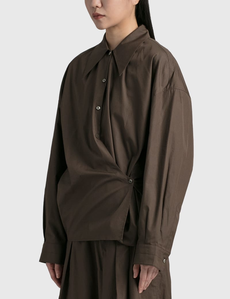 LEMAIRE ツイストハイウエストクロッフトシンス 【関税込】 Lemaire - ツイスト シャツ | HBX - ハイプビースト(Hypebeast