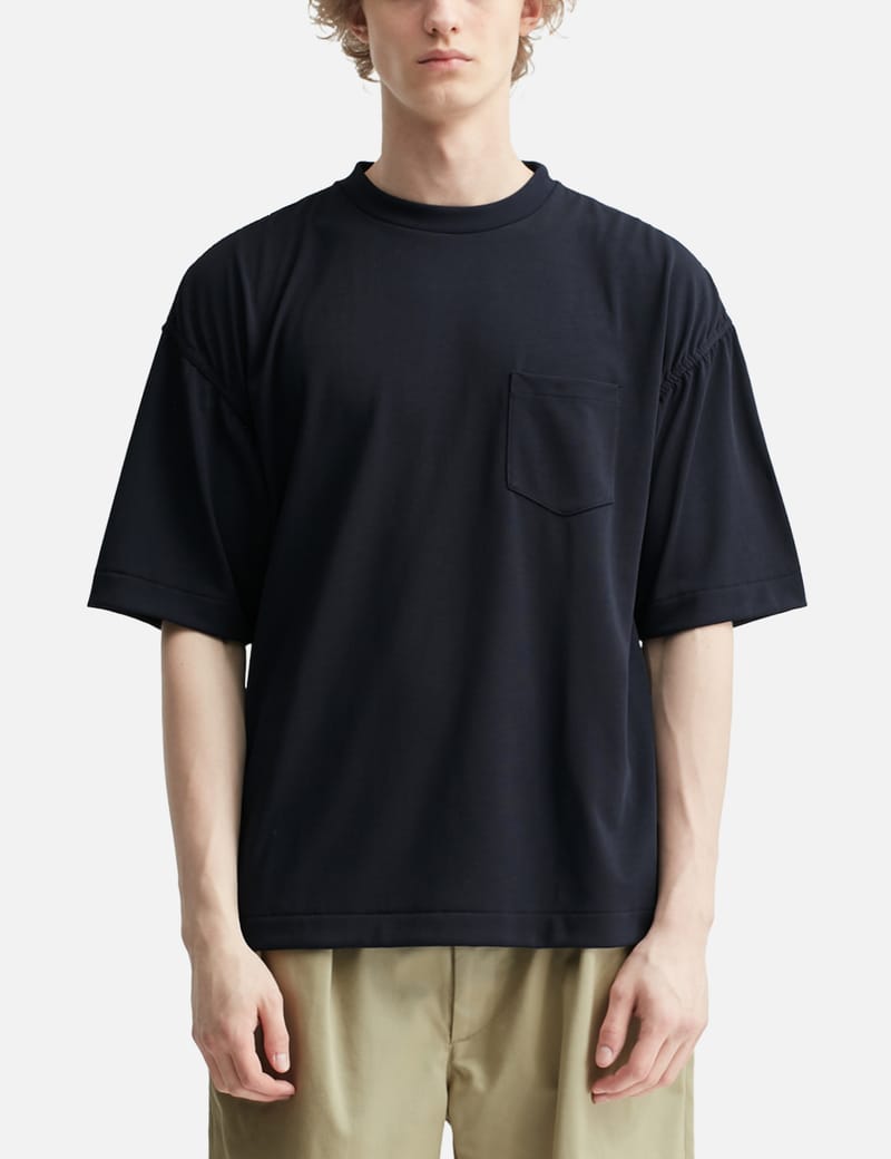 Nanamica OOAL Pocket Tee - Oversized organic cotton tee with
