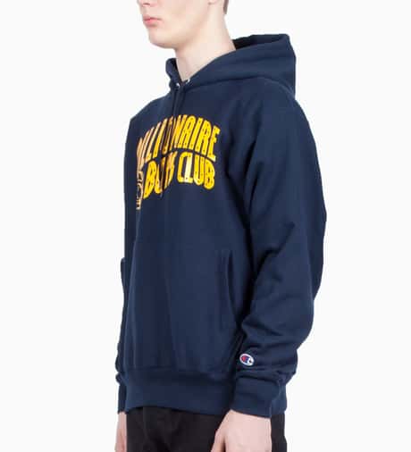 Billionaire boys club navy hoodie online