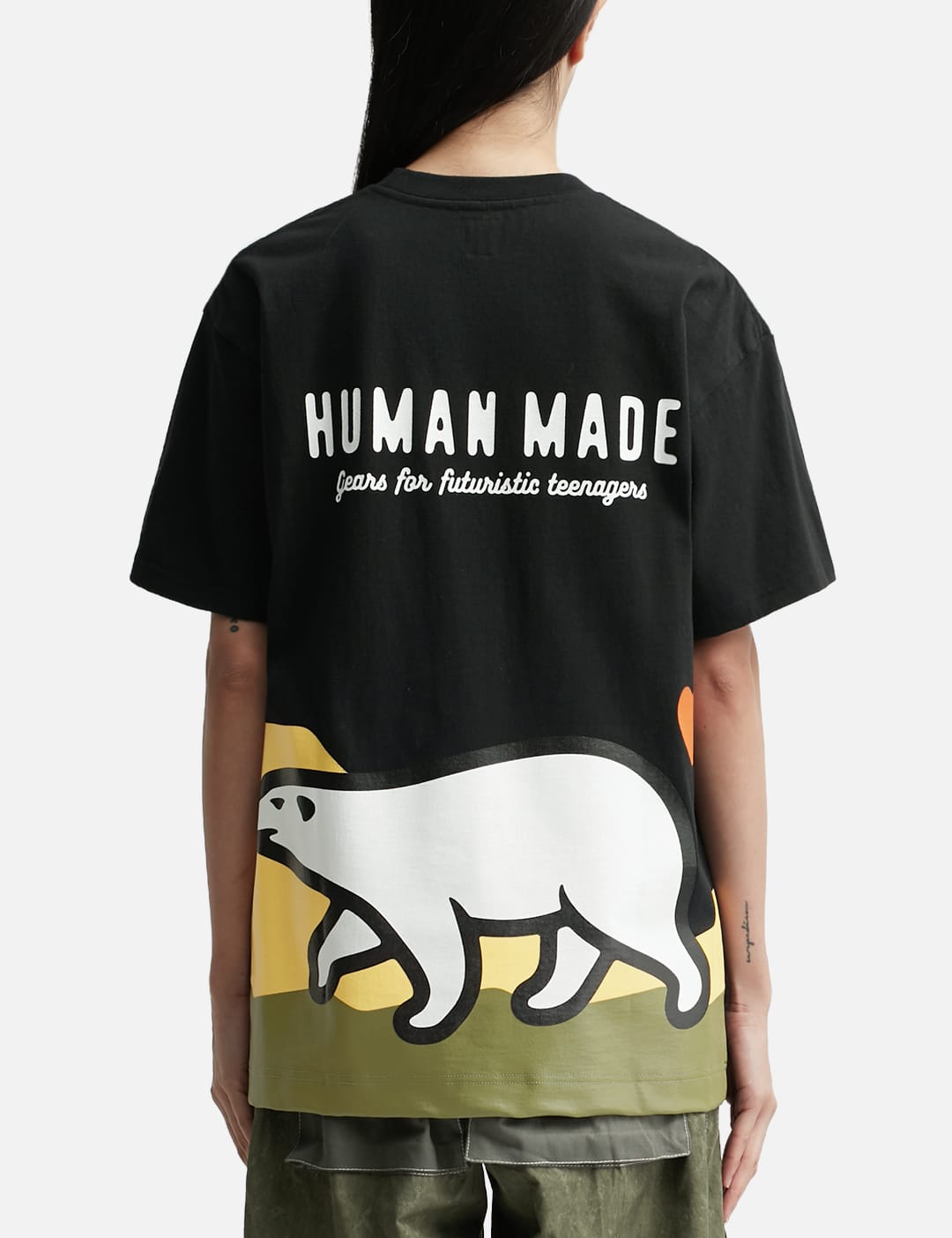 Graphic T-shirt In Black