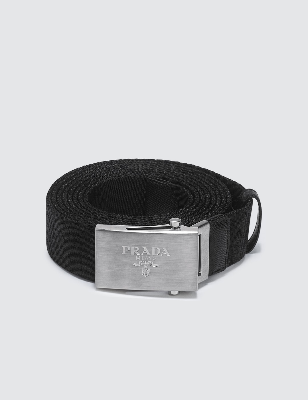 Prada Nylon Fabric Belt HBX Globally Curated Fashion and