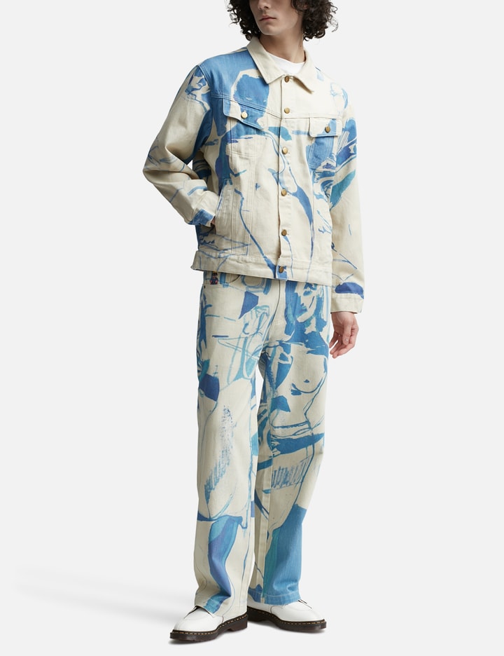 KidSuper Bedroom Painting Denim Jacket HBX Globally Curated