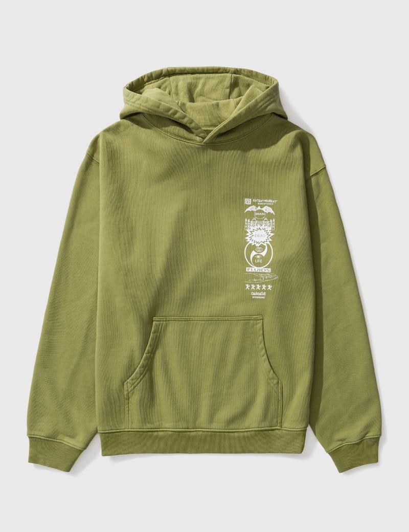 Brain Dead - Life Fluids Hooded Sweatshirt | HBX - Globally