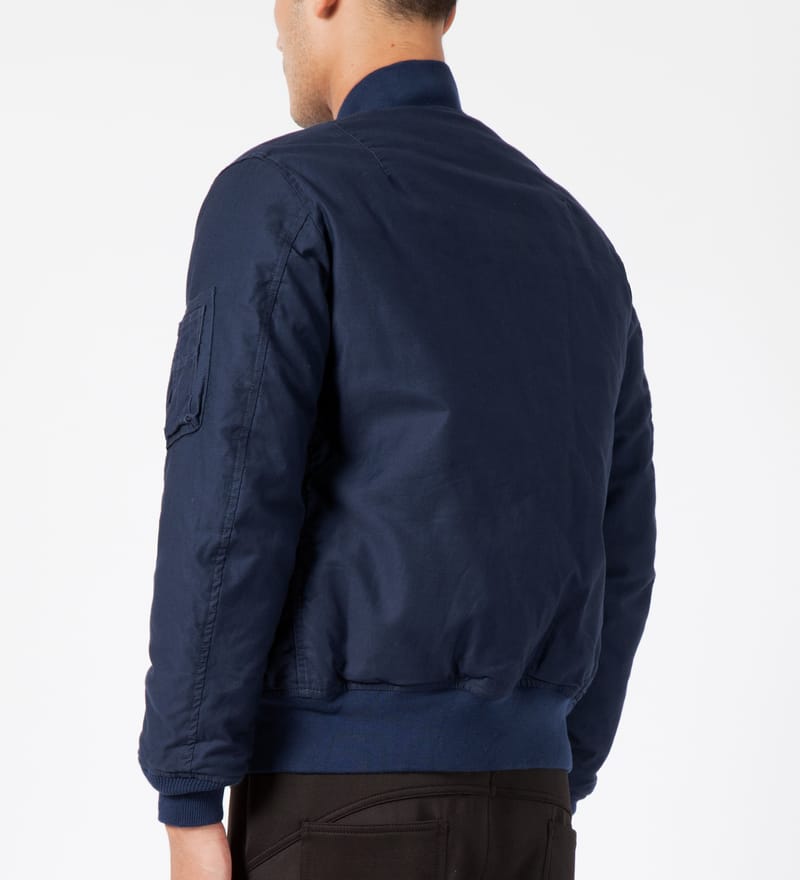 Bedwin & The Heartbreakers - Navy Dean MA-1 Jacket | HBX