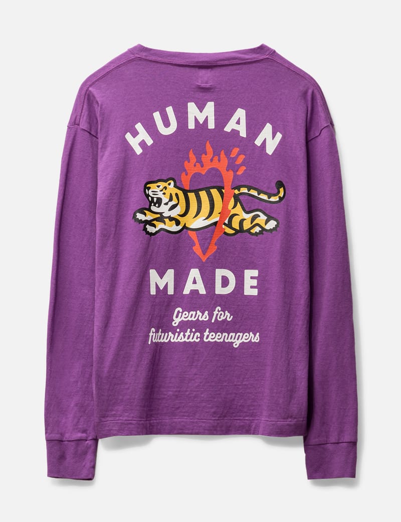 Human Made - GRAPHIC L/S T-SHIRT #3 | HBX - HYPEBEAST 為您搜羅全球潮流時尚品牌