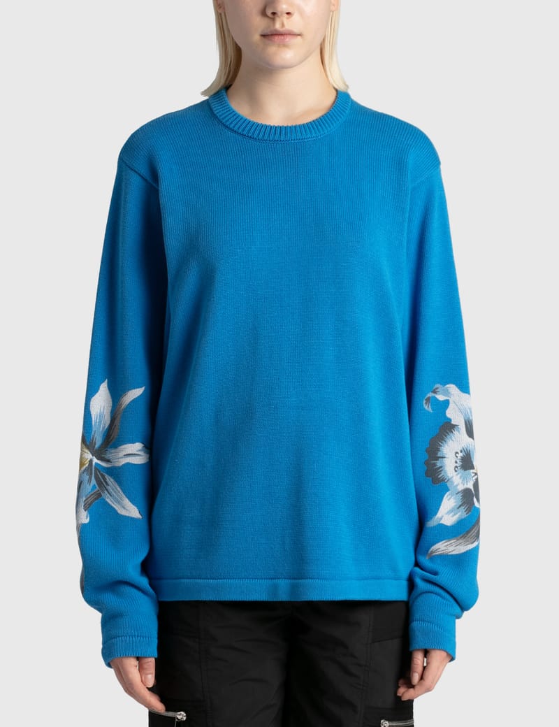 stussy 22ss orchid 花柄 sweater-