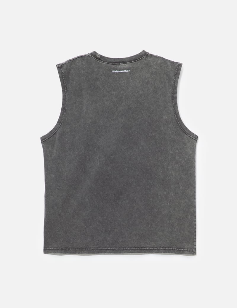 thisisneverthat® T-Logo Sleeveless - Distressed cotton tank in