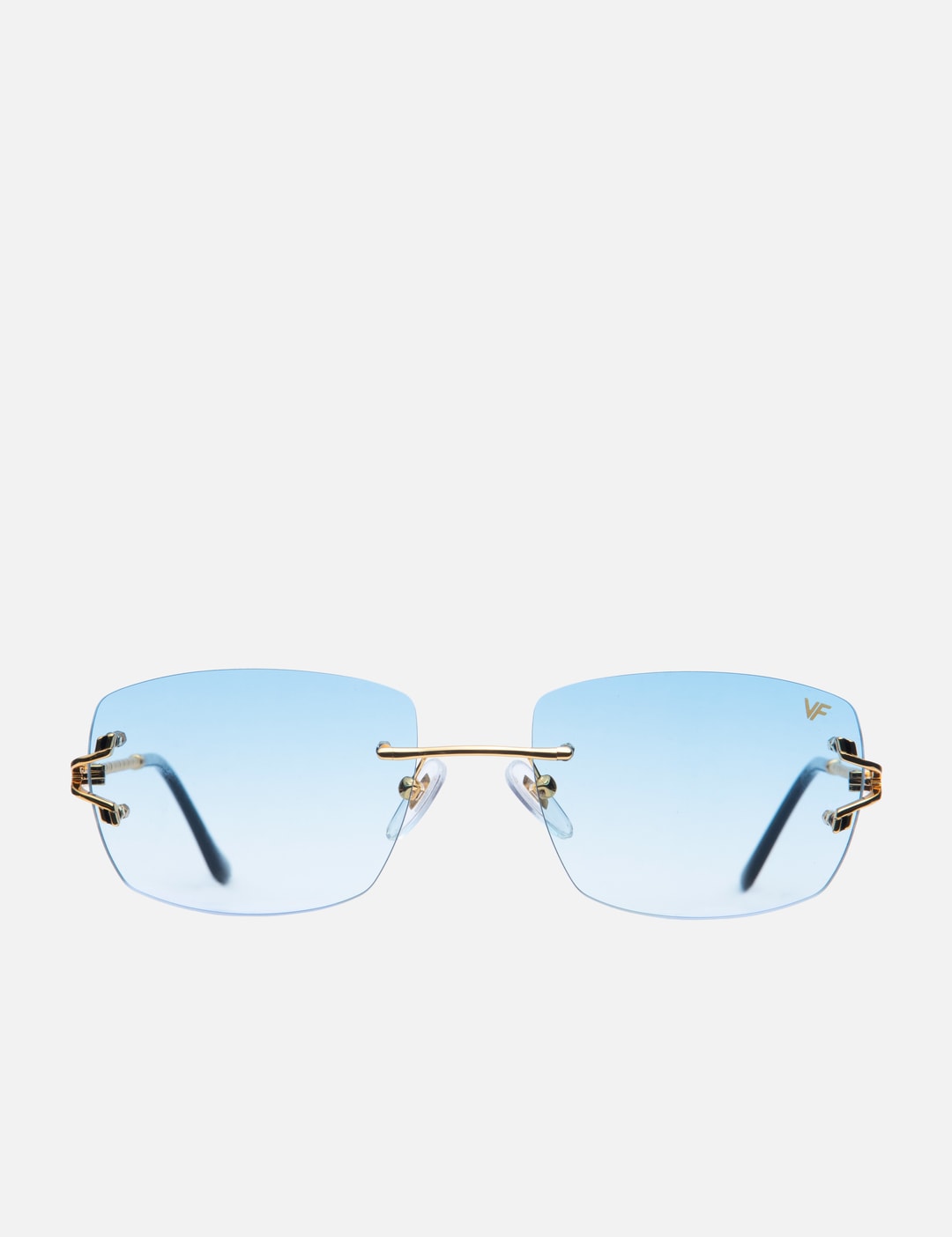 Vintage Frames Company - Bal Harbour Rimless Drill Mount 24KT Gold ...