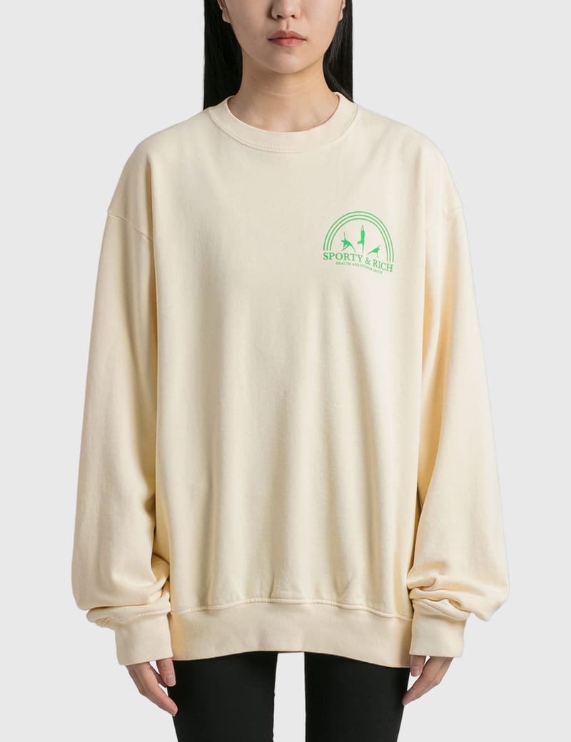 Sporty & Rich - Fitness Group Crewneck | HBX - Globally Curated