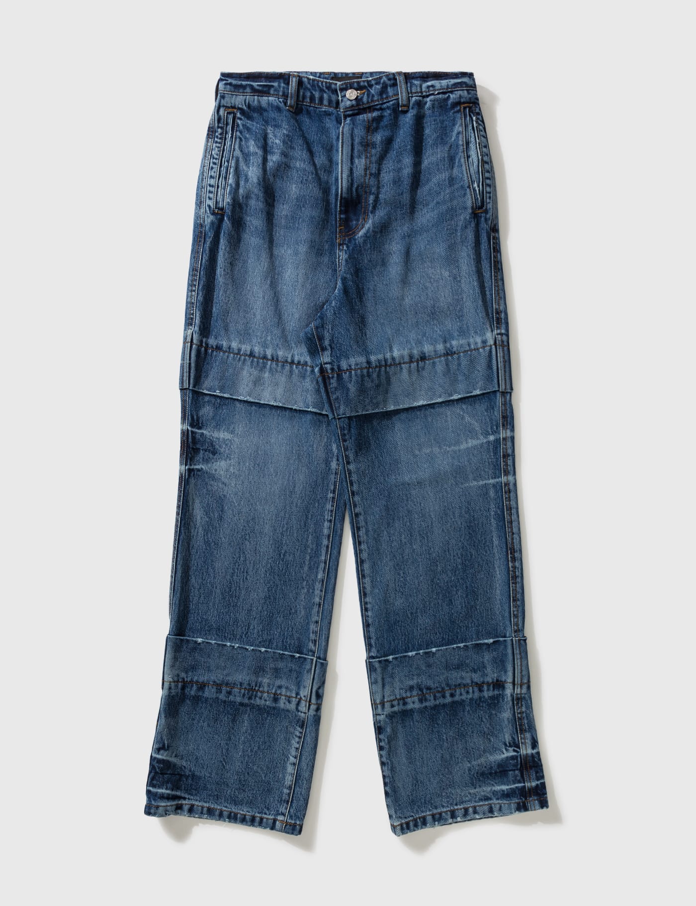 We11done - Multi-Washed Chap Jeans | HBX - Globally Curated 
