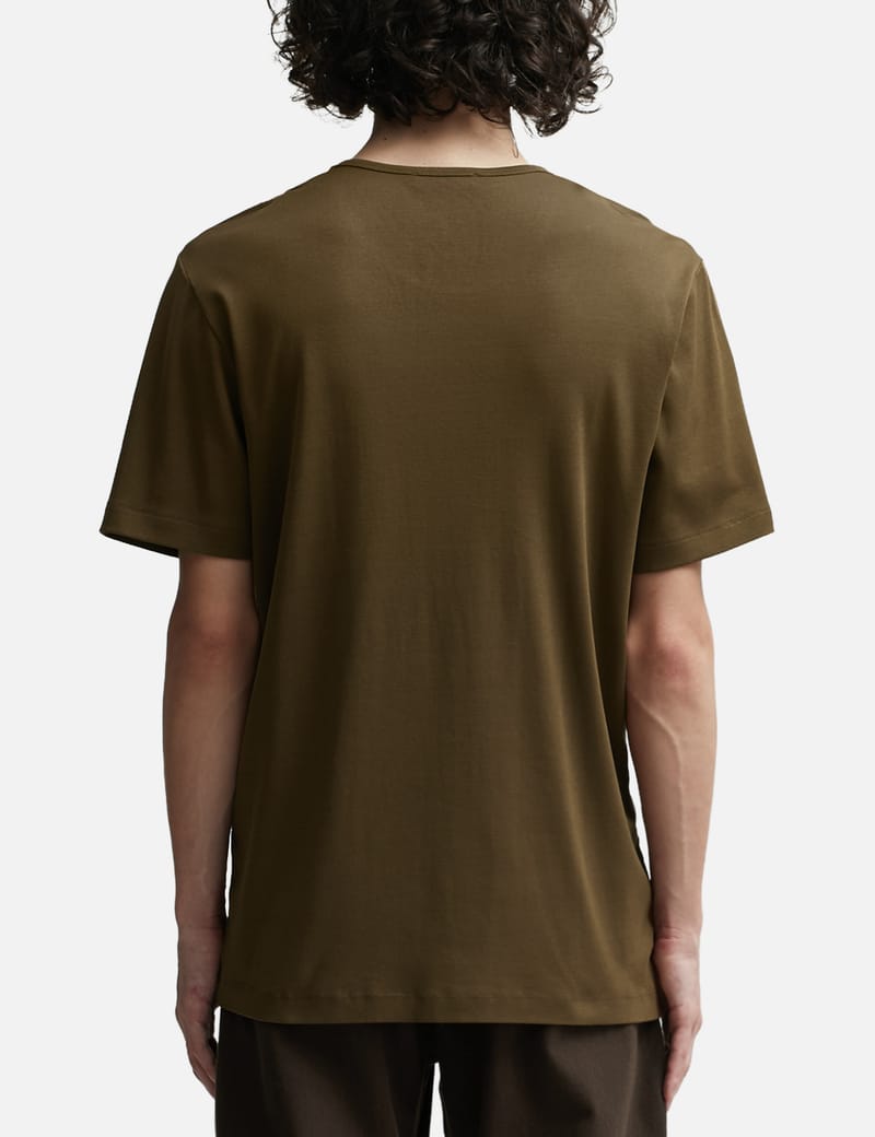 Lemaire - RIB U NECK T-SHIRT | HBX - Globally Curated