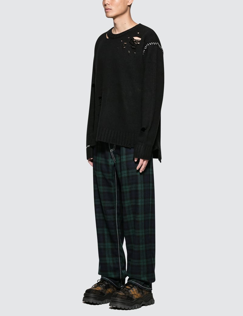 Eytys - Benz Tartan Jeans | HBX - Globally Curated Fashion and