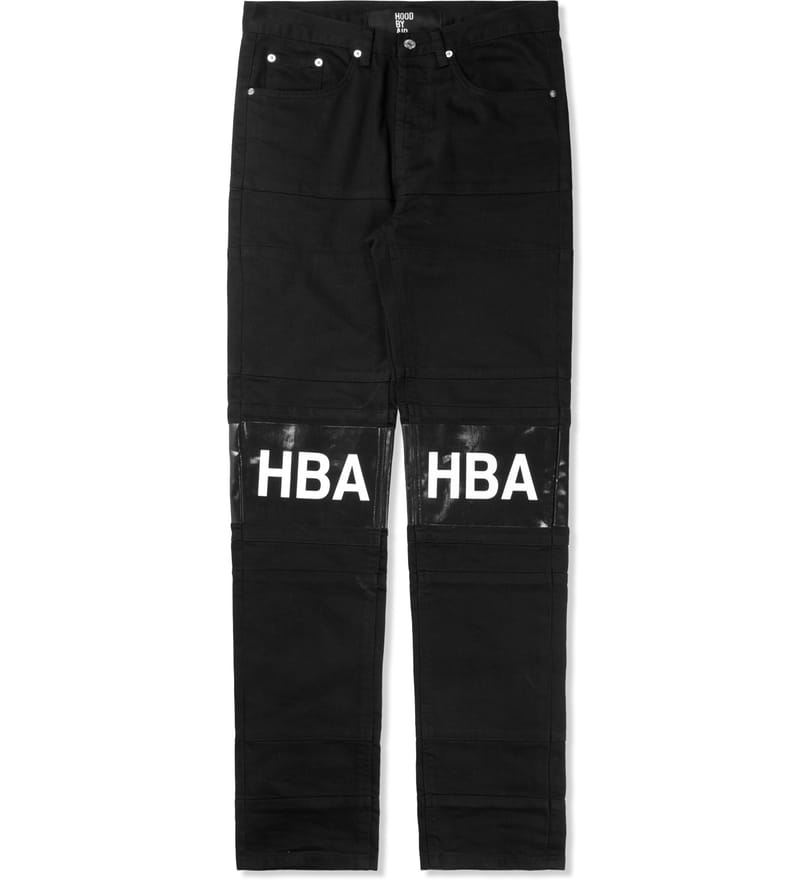 パンツ FW2014 HOOD BY AIR. HOCKEY JEANS Hood By Air. - Black Hockey Jeans | HBX