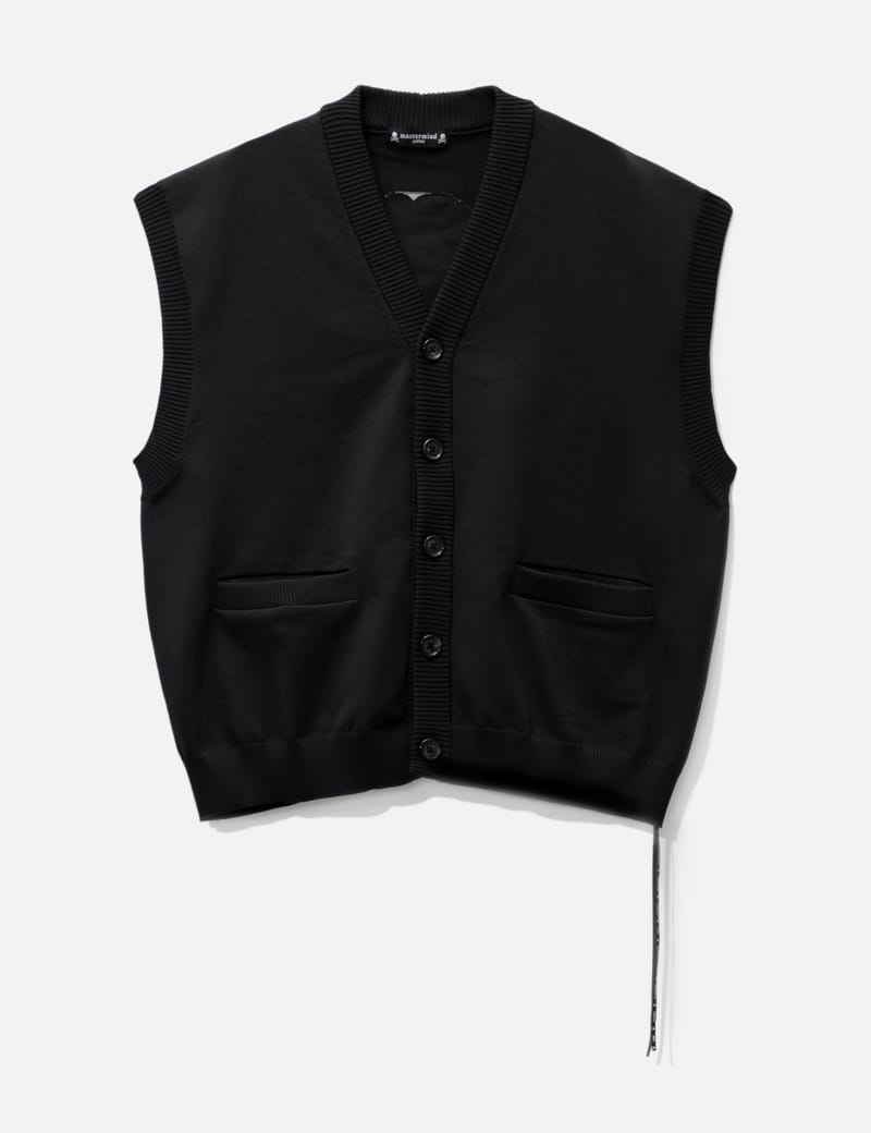 Mastermind Japan - Skull Knit Vest | HBX