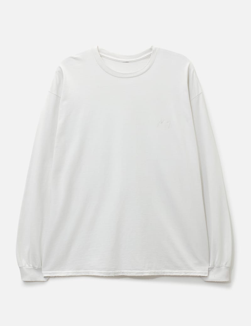 ANCELLM Bridge Long Sleeve T-shirt - Relaxed, worn-in cotton with