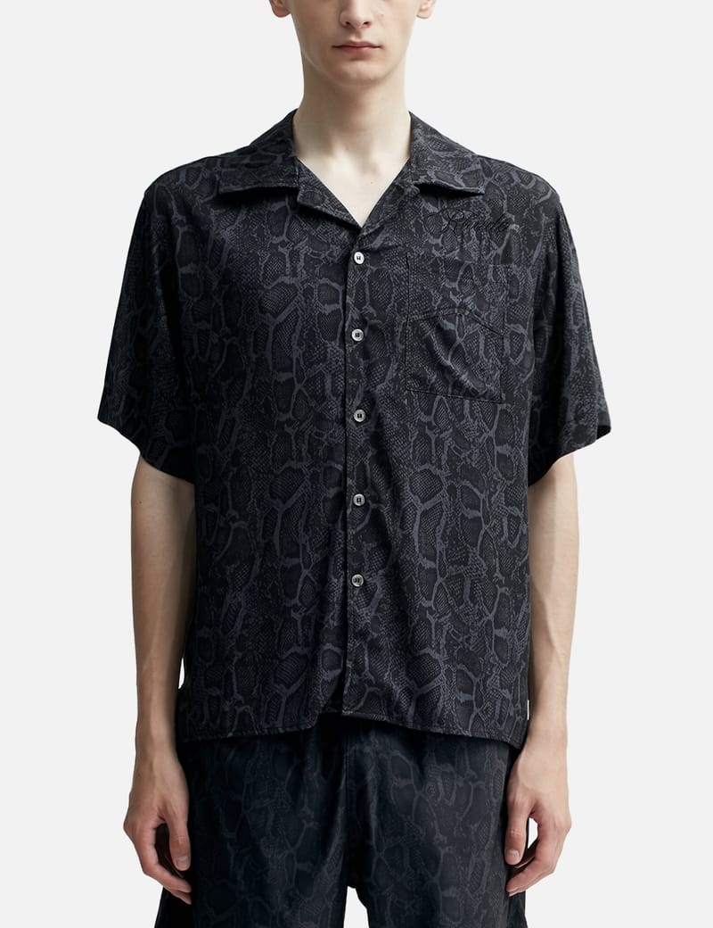 Rhude - Rayon Snake Shirt | HBX - Globally Curated Fashion and