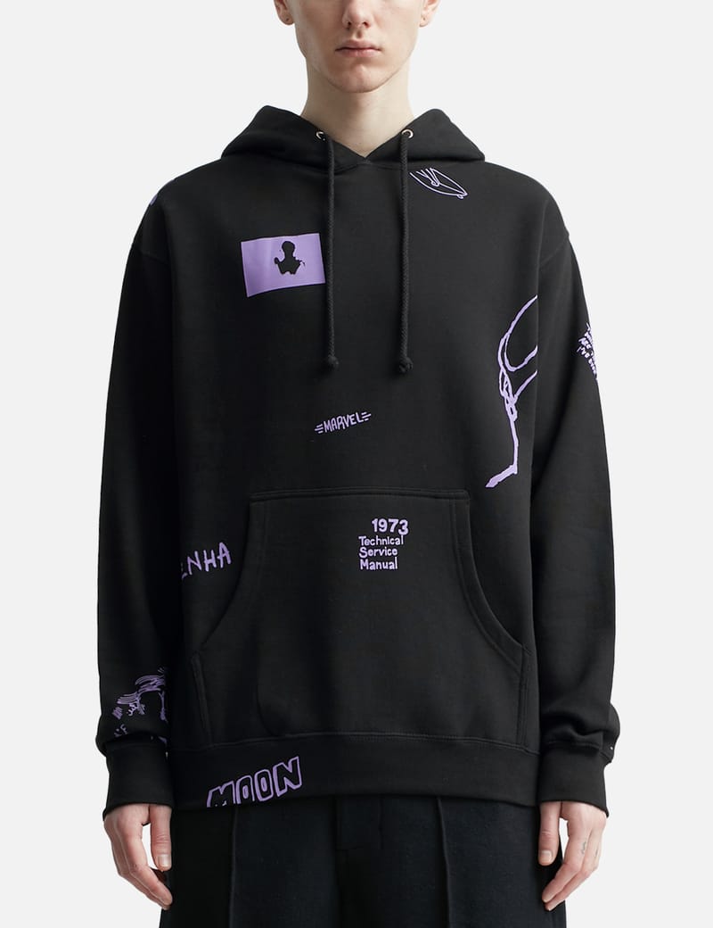 Helmut lang logo hack hoodie best sale