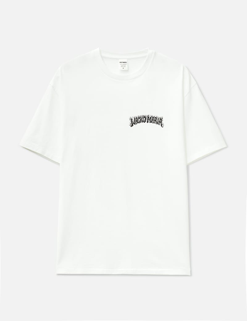 WACKO MARIA×TIM LEHI HEAVY WEIGHT ホワイト L Wacko Maria Tim Lehi / Washed Heavy Weight T-Shirt - Heavy cotton